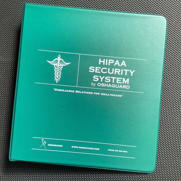 2025 HIPAA Security Manual with Training Oshaguard