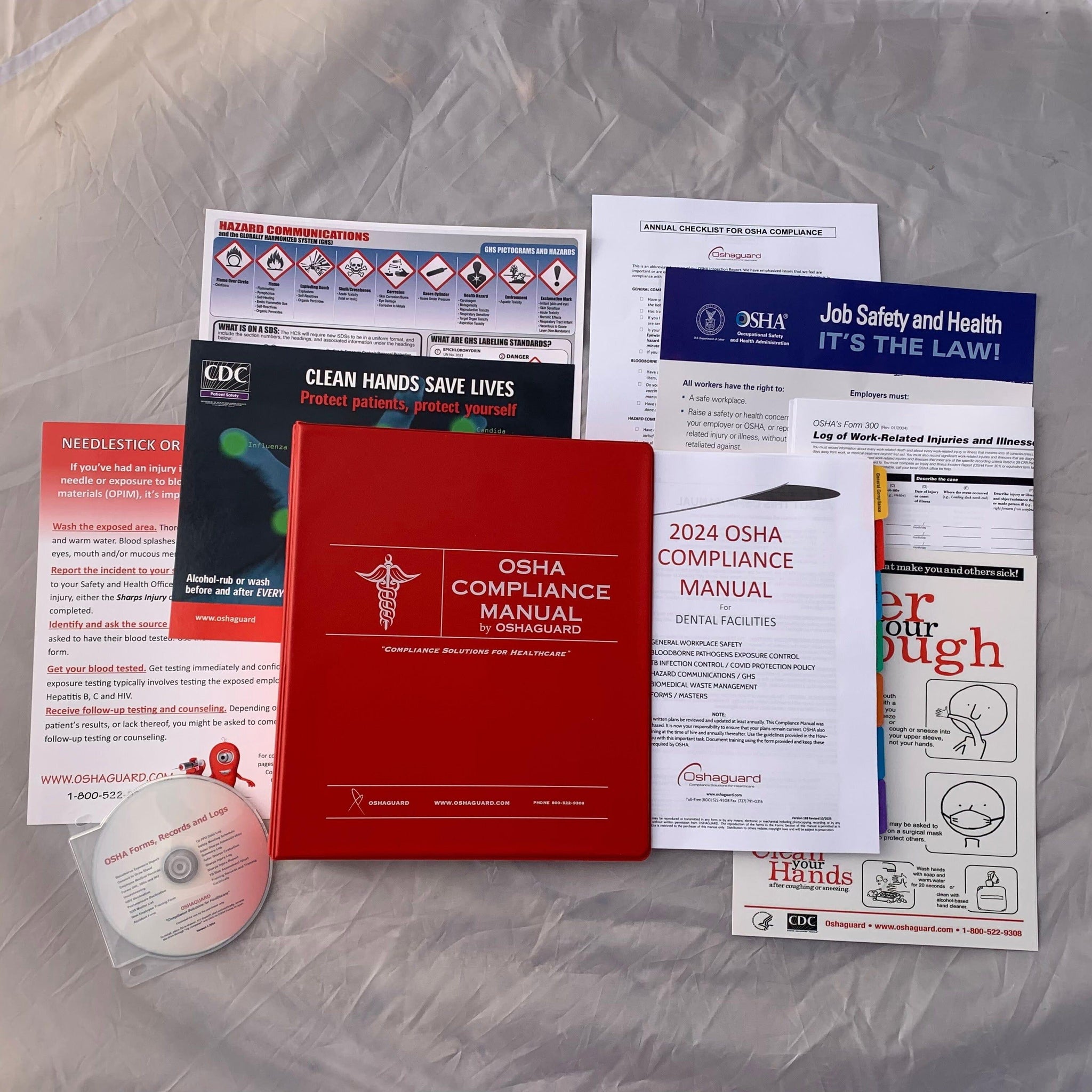 2024 OSHA Manual for Healthcare or Dentistry Oshaguard