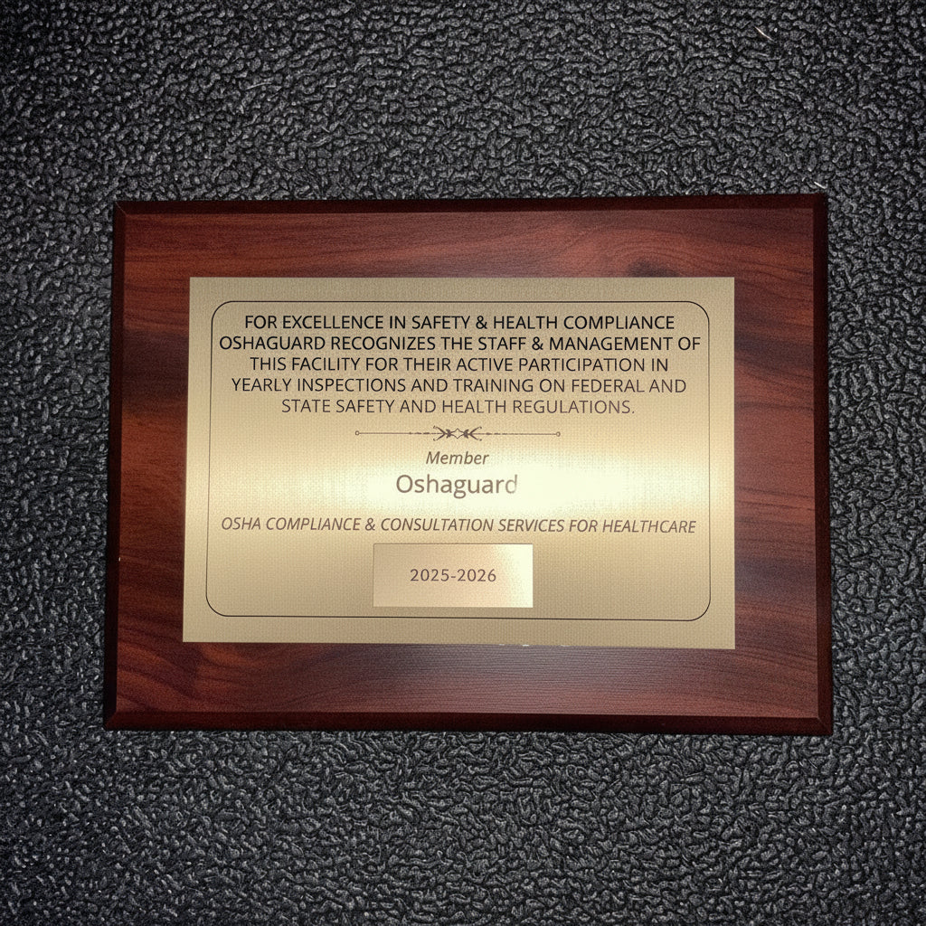 Recognition of OSHA Compliance