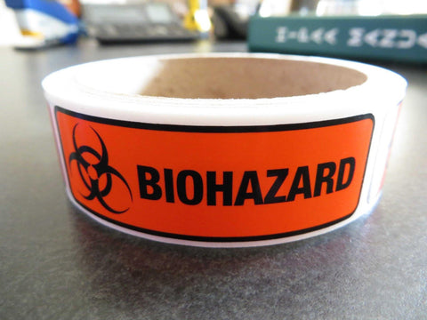 Biohazard Labels - Free Shipping! - Oshaguard